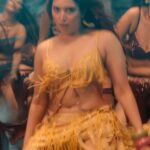 tamannaah bhatia hot thighs and armpits navel in yellow mini skirt and panty slip starlust 24 scaled