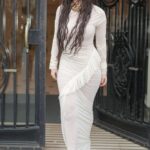 Bella Thorne’s Sexy, Braless Nipples Steal the Spotlight in Shocking See Through White Dress at Paris (14)