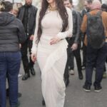 Bella Thorne’s Sexy, Braless Nipples Steal the Spotlight in Shocking See Through White Dress at Paris F (1)