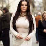 Bella Thorne’s Sexy, Braless Nipples Steal the Spotlight in Shocking See Through White Dress at Paris F (4)