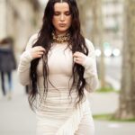 Bella Thorne’s Sexy, Braless Nipples Steal the Spotlight in Shocking See Through White Dress at Paris F (6)