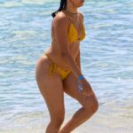 Camila Cabello – Beautiful Big Ass in a Sexy Yellow Thong (14)