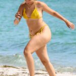Camila Cabello – Beautiful Big Ass in a Sexy Yellow Thong (26)