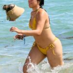 Camila Cabello – Beautiful Big Ass in a Sexy Yellow Thong (33)