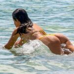 Camila Cabello – Beautiful Big Ass in a Sexy Yellow Thong (39)
