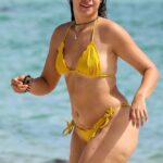 Camila Cabello – Beautiful Big Ass in a Sexy Yellow Thong (7)