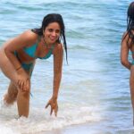 Camila Cabello’s Big Ass in Thong Bikini at a Beach in Miami