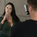 Fascinating masseuses Lena Paul and Angela White practice 69 on table