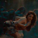 Ketika sharma hot oily navel hole and cleavage show from robinhood movie starlust (184)