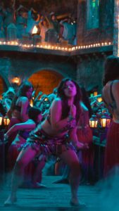 Ketika sharma hot oily navel hole and cleavage show from robinhood movie starlust (221)