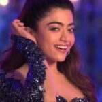 Rashmika mandanna hot thighs in mini bdycon and shpwoing panty HD sexy pics from varisu (129)