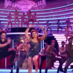Rashmika mandanna hot thighs in mini bdycon and shpwoing panty HD sexy pics from varisu (135)