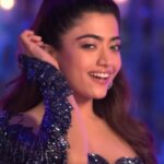 Rashmika mandanna hot thighs in mini bdycon and shpwoing panty HD sexy pics from varisu (153)