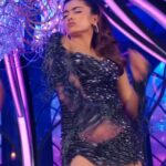 Rashmika mandanna hot thighs in mini bdycon and shpwoing panty HD sexy pics from varisu (186)