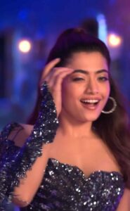 Rashmika mandanna hot thighs in mini bdycon and shpwoing panty HD sexy pics from varisu (216)