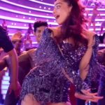 Rashmika mandanna hot thighs in mini bdycon and shpwoing panty HD sexy pics from varisu (28)