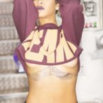 Rihanna hot nude smoking photos topless showing boops HD photos (15)