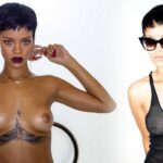 Rihanna hot nude smoking photos topless showing boops HD photos