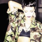 Rihanna hot nude smoking photos topless showing boops HD photos (24)