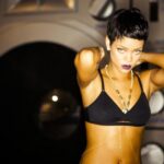 Rihanna hot nude smoking photos topless showing boops HD photos (26)