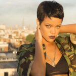 Rihanna hot nude smoking photos topless showing boops HD photos (27)