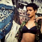 Rihanna hot nude smoking photos topless showing boops HD photos (31)