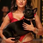 anushka shetty hot thick thighs navel and cleavage show ai images HD (24)