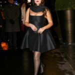 selena gomez big boops in black dress (11)