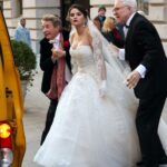 selena gomez big cleavage show in wedding dress (10)