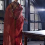 sunny leone nude show in sheer saree hot photoshoot showing boops and pussy (1)