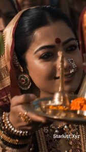 rashmika mandanna face closeup HD pics from chaava starlust (10)