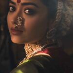rashmika mandanna face closeup HD pics from chaava starlust (2)