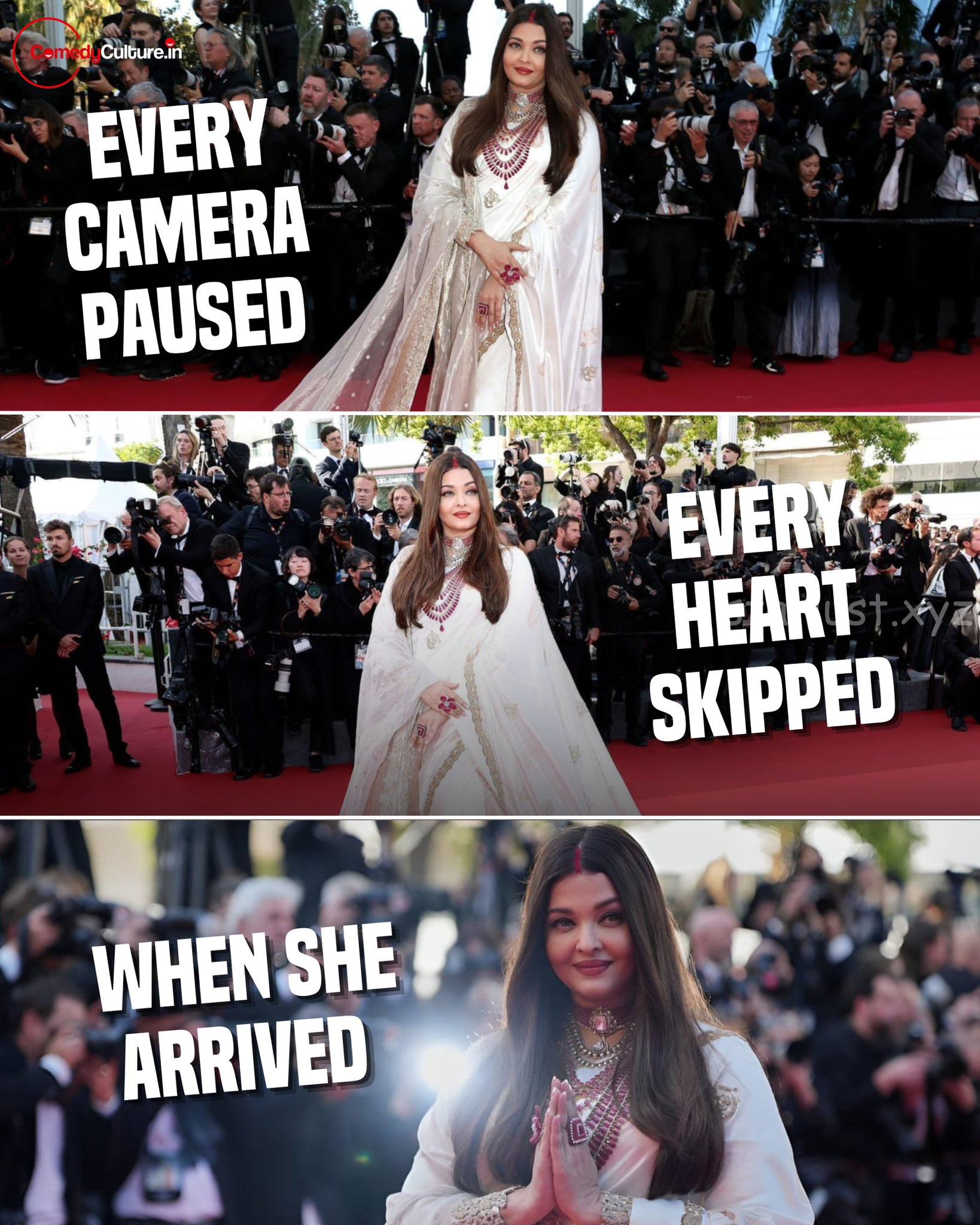 Aishwarya rai glam pics from cannes 2025 with sindhoor (35)