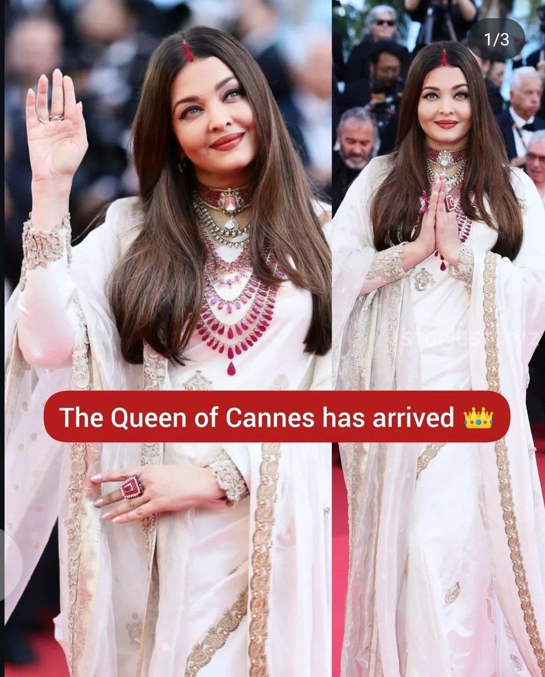 Aishwarya rai glam pics from cannes 2025 with sindhoor (56)