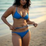 Anushka shetty hot ai generated images of exposing thighs navel cleavage and armpits HD-starlust (27)