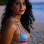 Anushka shetty hot ai generated images of exposing thighs navel cleavage and armpits HD-starlust (39)