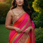 Anushka shetty hot ai generated images of exposing thighs navel cleavage and armpits HD-starlust (47)