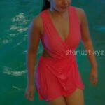Rashi khanna hot inner thighs and panty show in wet swimsuite HD-starlust (23)