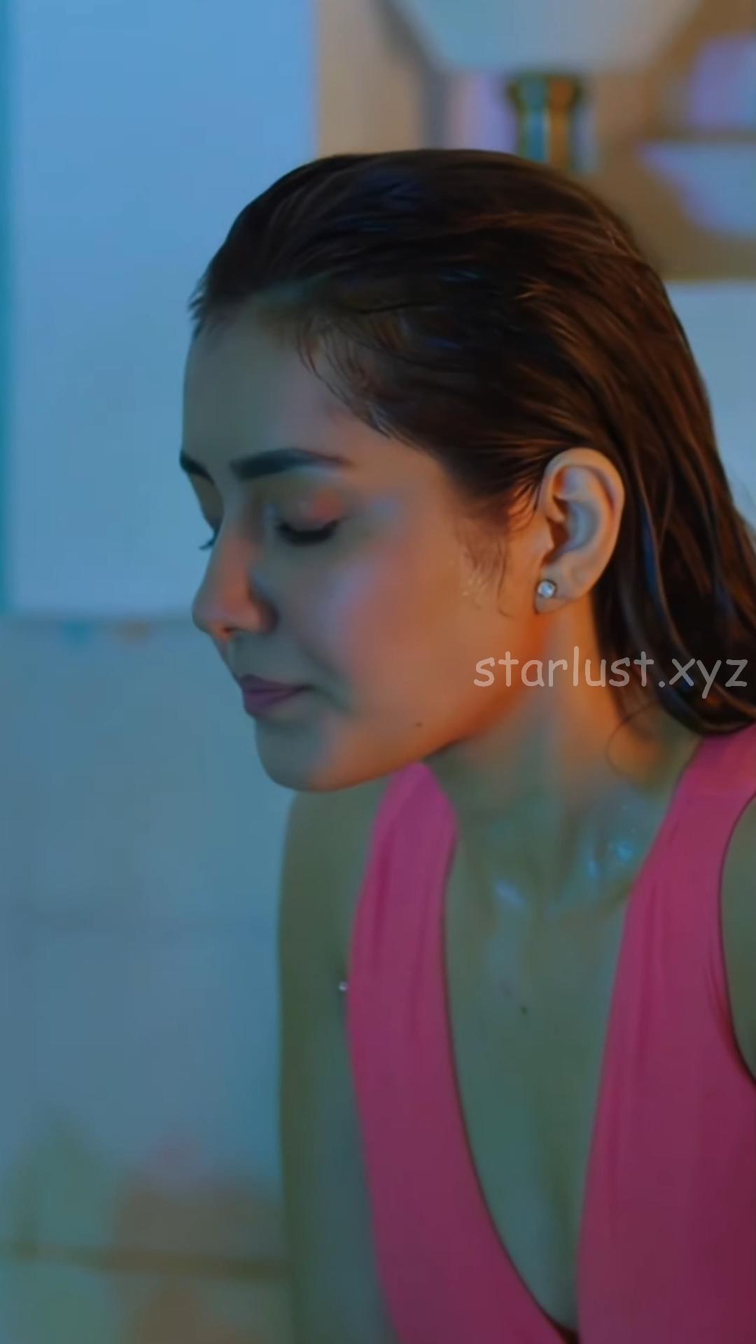 Rashi khanna hot inner thighs and panty show in wet swimsuite HD-starlust (37)