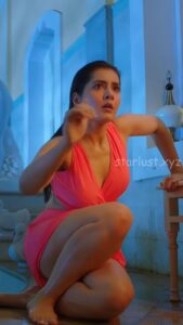Rashi khanna hot inner thighs and panty show in wet swimsuite HD starlust 63