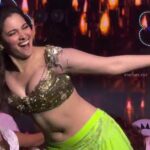 Tamanna bhatia hot navel and cleavage show at zee cine awards 2025-starlust (10)