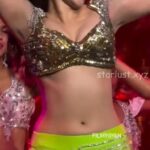 Tamanna bhatia hot navel and cleavage show at zee cine awards 2025-starlust (13)