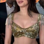 Tamanna bhatia hot navel and cleavage show at zee cine awards 2025-starlust (39)