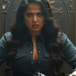 anushka shetty wearing only white shirt showing cleavage navel and thighs HD ai images-starlust (26)